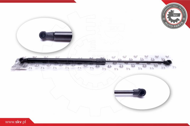 ESEN SKV Gasfeder, Heckscheibe