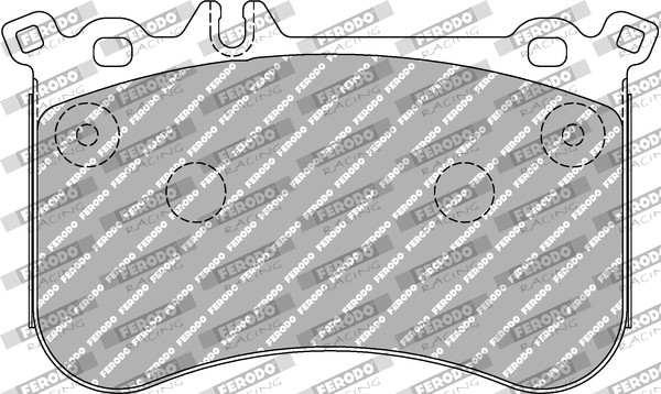 FERODO RACING Bremsbelagsatz, Scheibenbremse