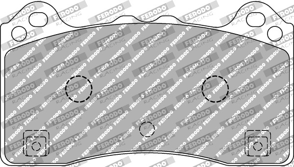 FERODO RACING Bremsbelagsatz, Scheibenbremse