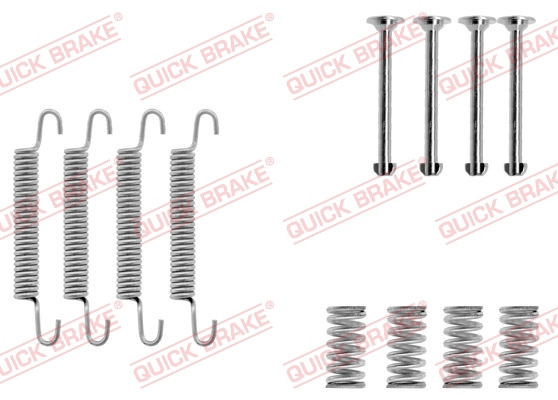 QUICK BRAKE Zubehörsatz, Feststellbremsbacken