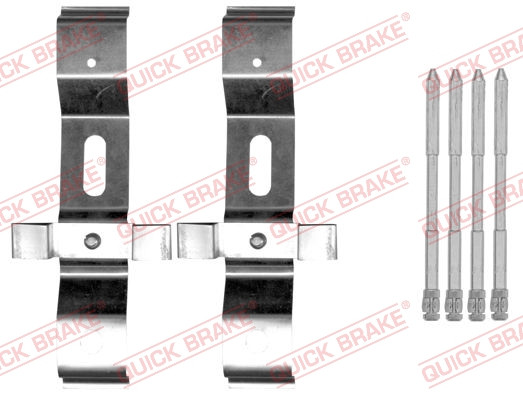 QUICK BRAKE Zubehörsatz, Scheibenbremsbelag