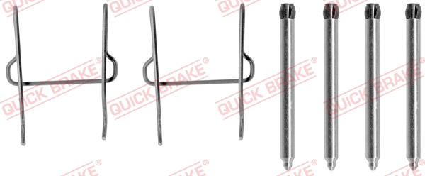 QUICK BRAKE Zubehörsatz, Scheibenbremsbelag