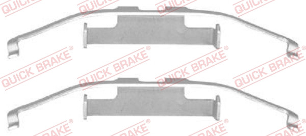 QUICK BRAKE Zubehörsatz, Scheibenbremsbelag QUICK BRAKE Zubehörsatz, Scheibenbremsbelag