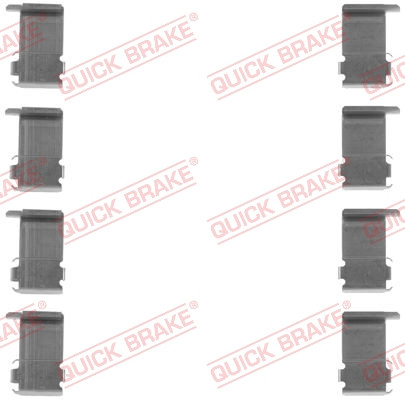 QUICK BRAKE Zubehörsatz, Scheibenbremsbelag