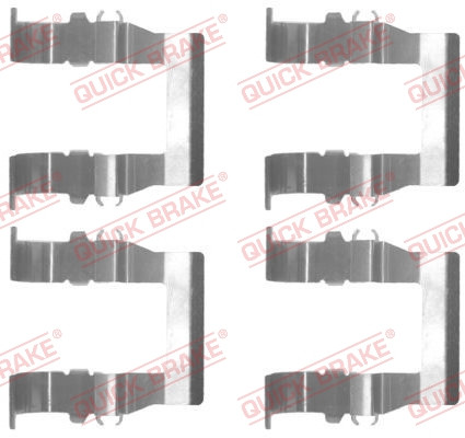 QUICK BRAKE Zubehörsatz, Scheibenbremsbelag