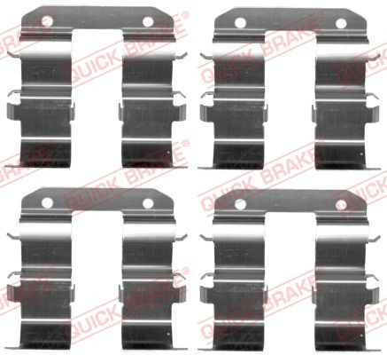 QUICK BRAKE Zubehörsatz, Scheibenbremsbelag