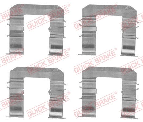 QUICK BRAKE Zubehörsatz, Scheibenbremsbelag