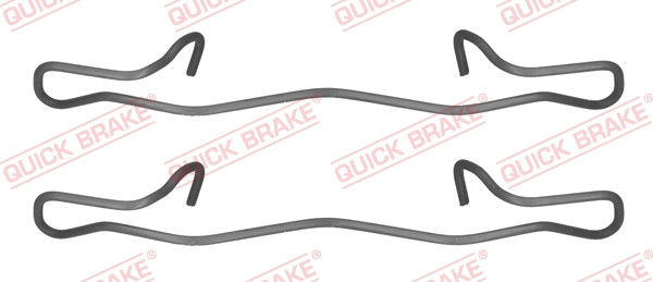 QUICK BRAKE Zubehörsatz, Scheibenbremsbelag QUICK BRAKE Zubehörsatz, Scheibenbremsbelag