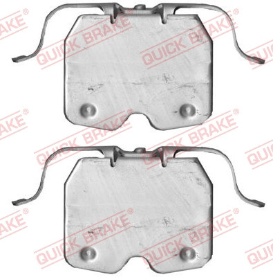 QUICK BRAKE Zubehörsatz, Scheibenbremsbelag
