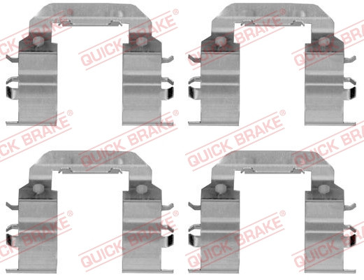 QUICK BRAKE Zubehörsatz, Scheibenbremsbelag