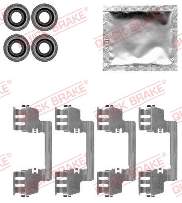 QUICK BRAKE Zubehörsatz, Scheibenbremsbelag