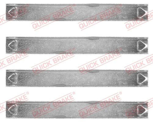 QUICK BRAKE Zubehörsatz, Scheibenbremsbelag