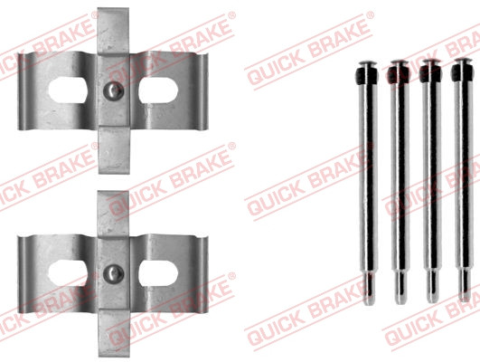 QUICK BRAKE Zubehörsatz, Scheibenbremsbelag
