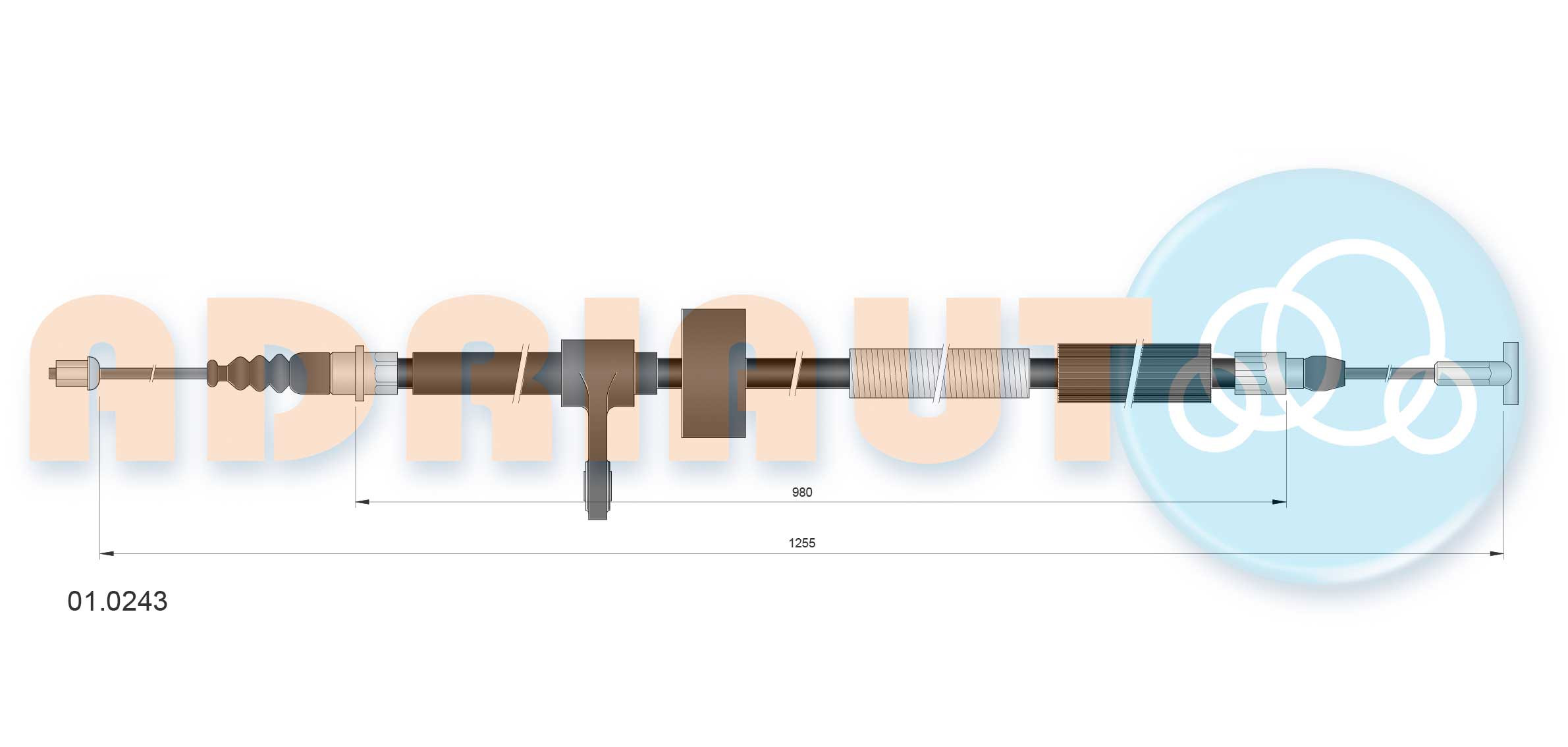 ADRIAUTO Seilzug, Feststellbremse