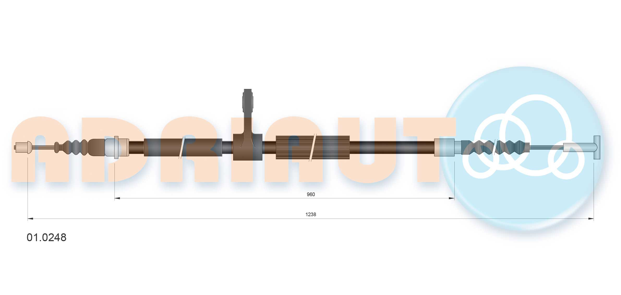 ADRIAUTO Seilzug, Feststellbremse