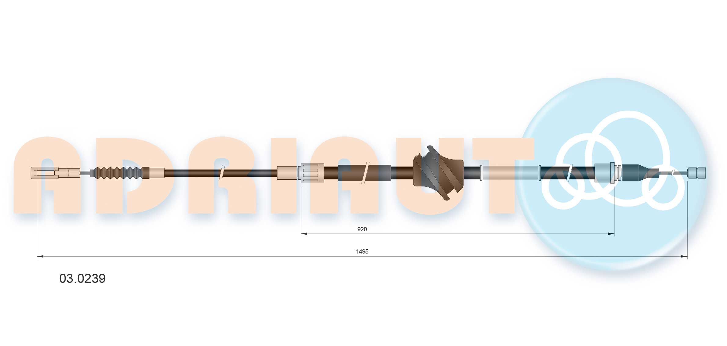 ADRIAUTO Seilzug, Feststellbremse