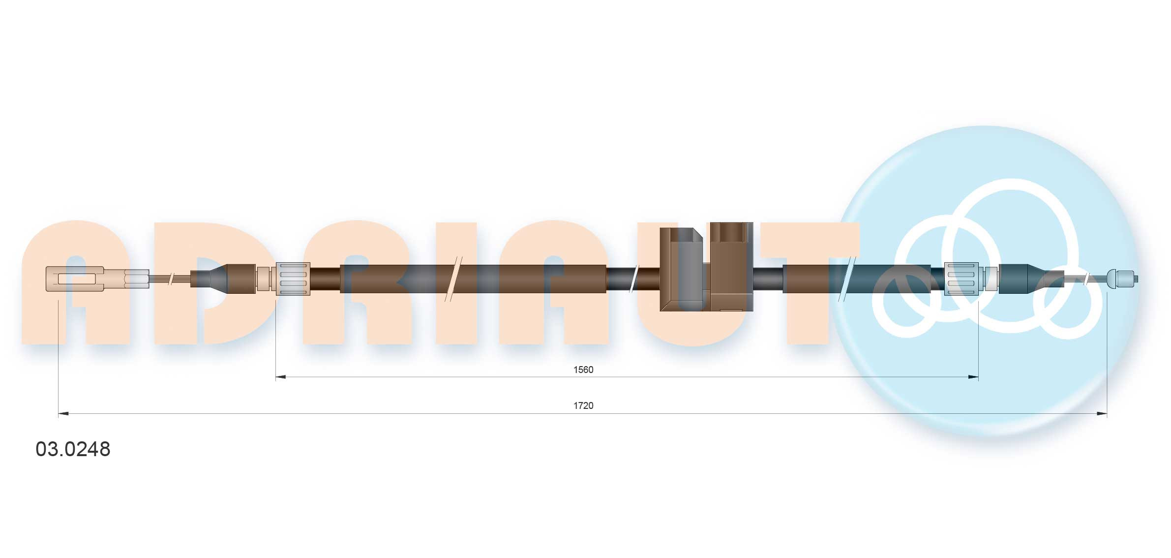 ADRIAUTO Seilzug, Feststellbremse