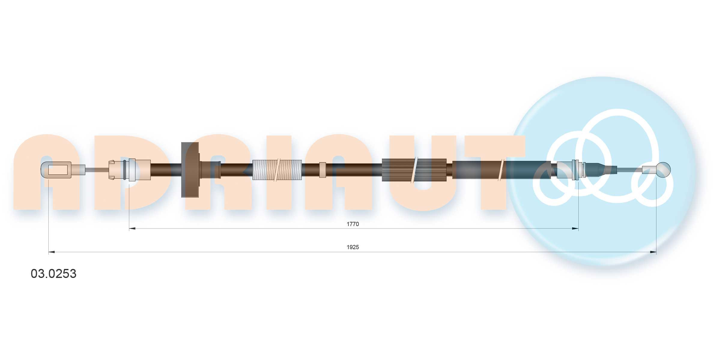 ADRIAUTO Seilzug, Feststellbremse