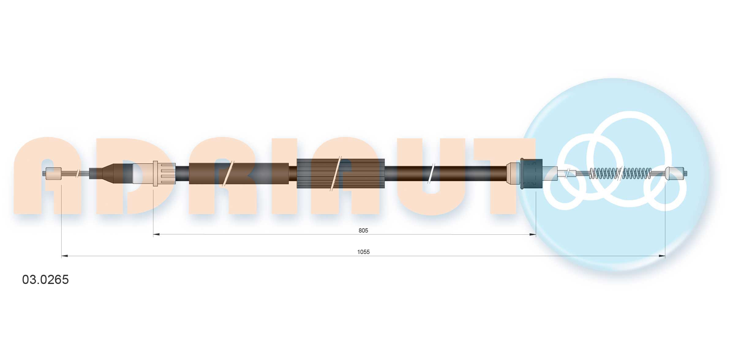 ADRIAUTO Seilzug, Feststellbremse