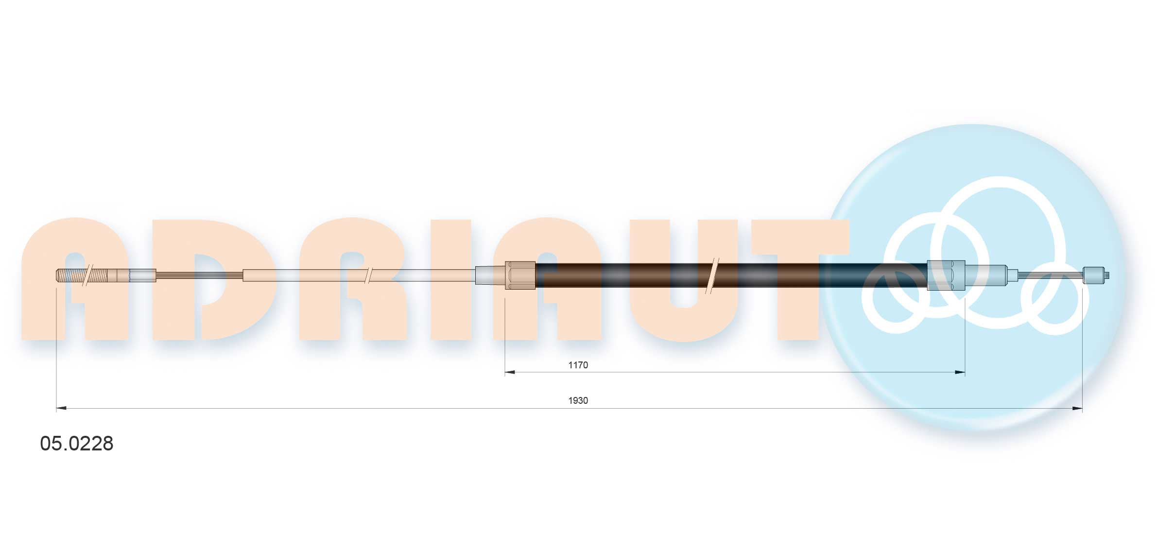 ADRIAUTO Seilzug, Feststellbremse