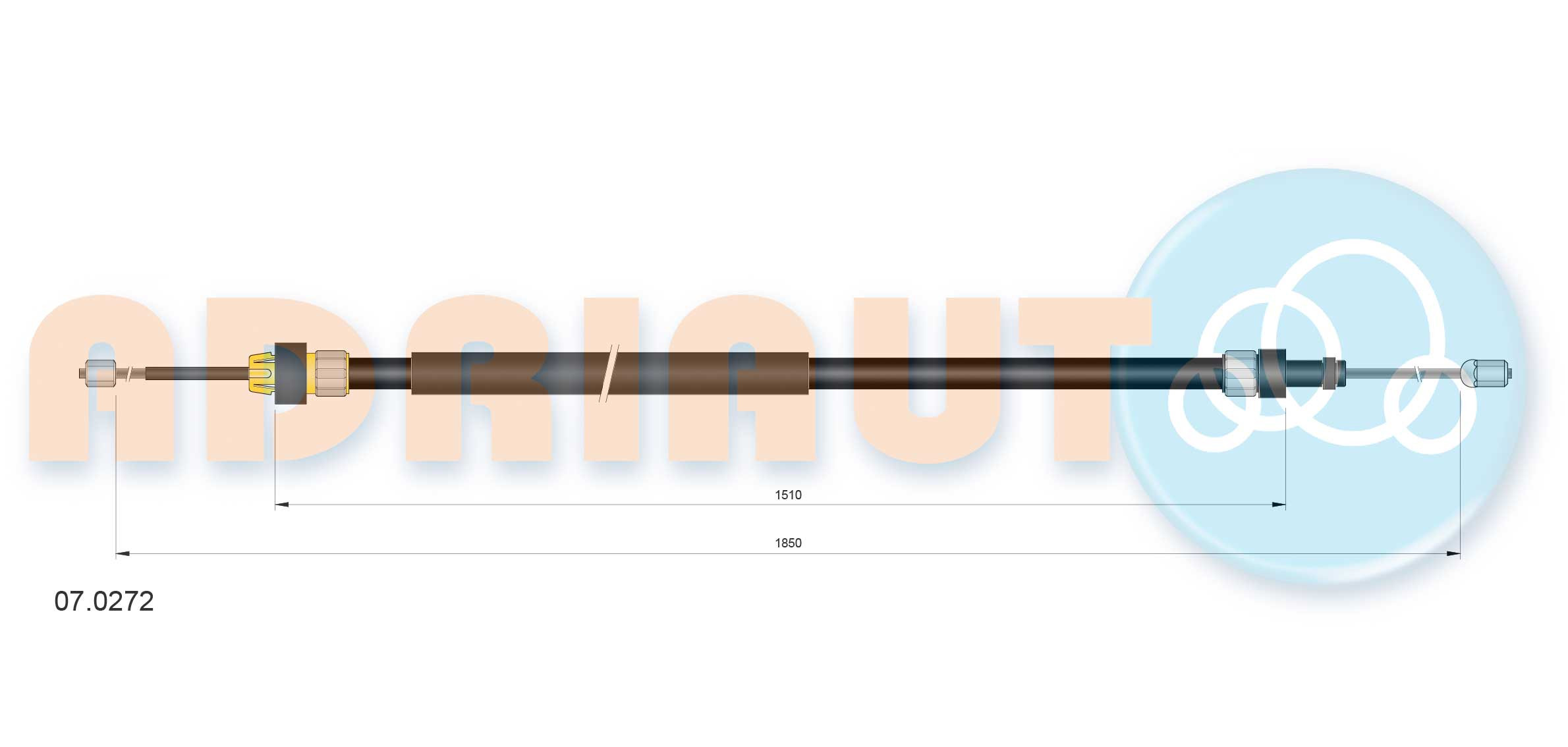 ADRIAUTO Seilzug, Feststellbremse