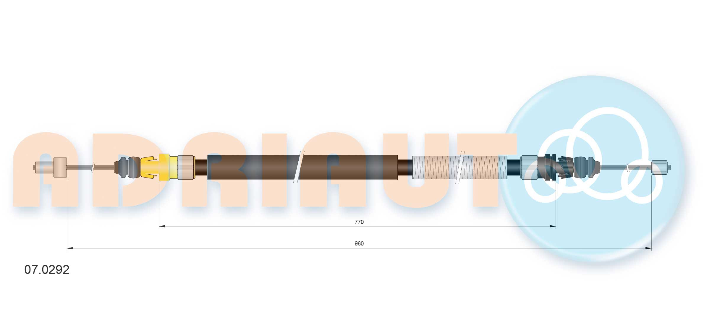 ADRIAUTO Seilzug, Feststellbremse