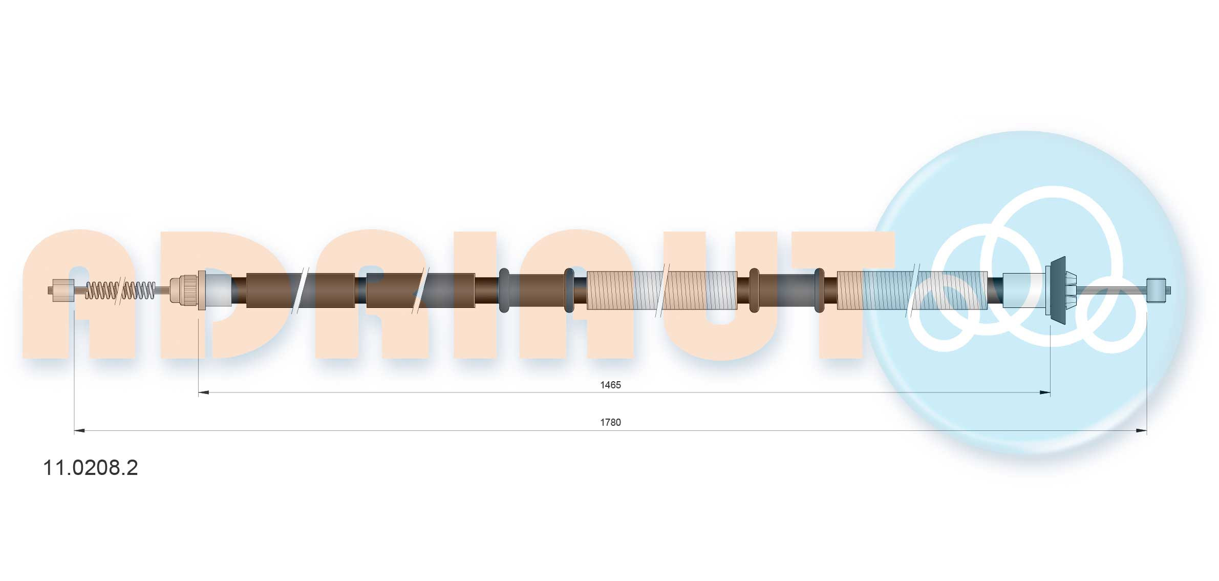 ADRIAUTO Seilzug, Feststellbremse