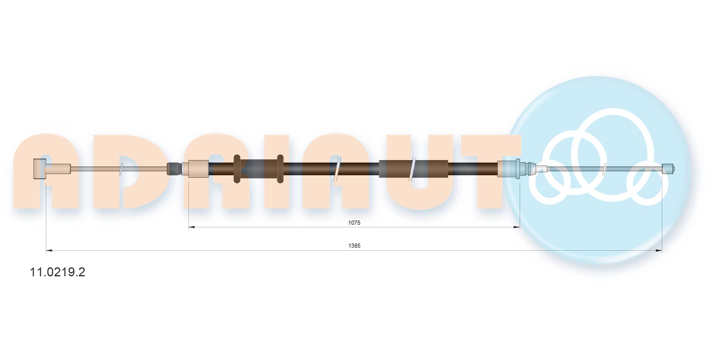 ADRIAUTO Seilzug, Feststellbremse