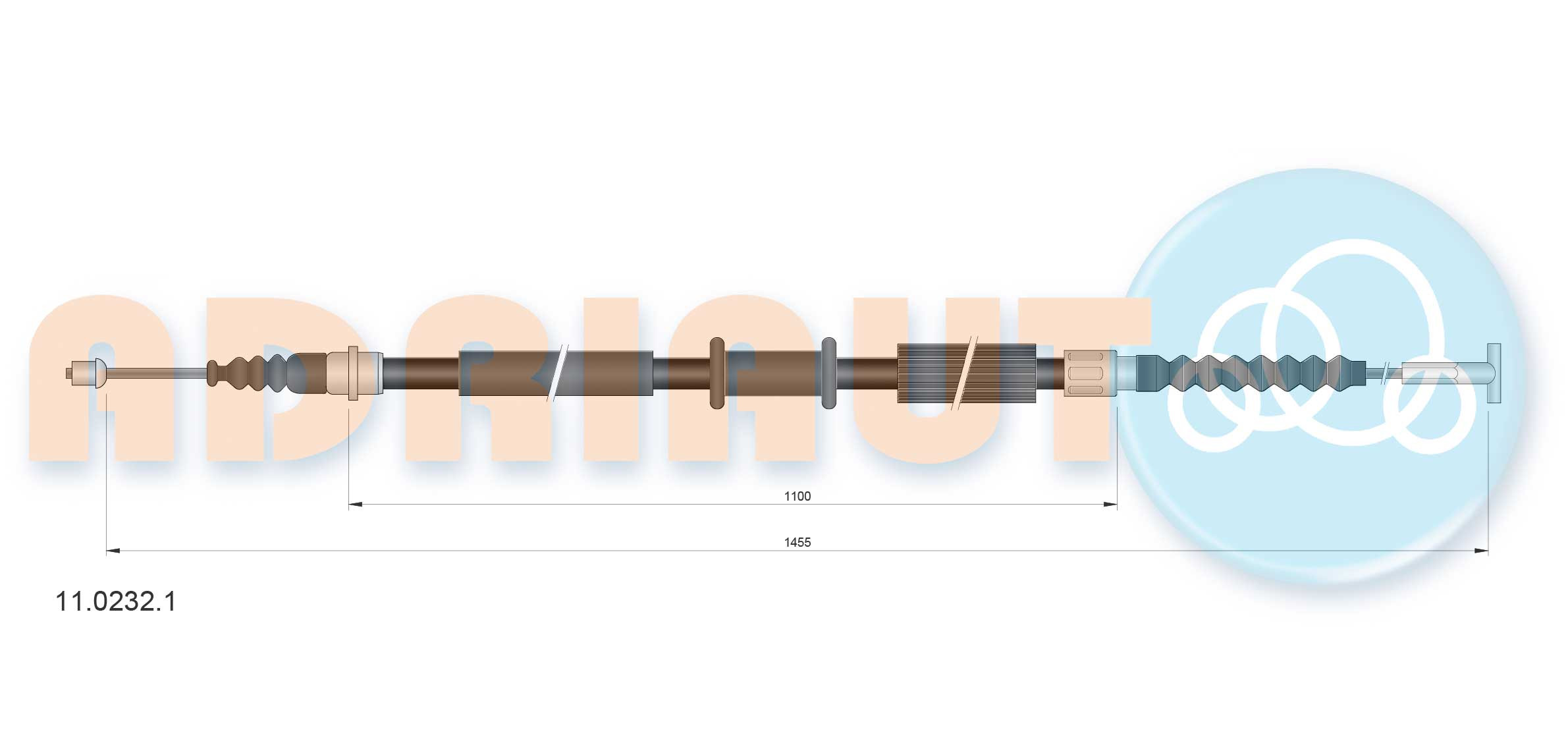 ADRIAUTO Seilzug, Feststellbremse