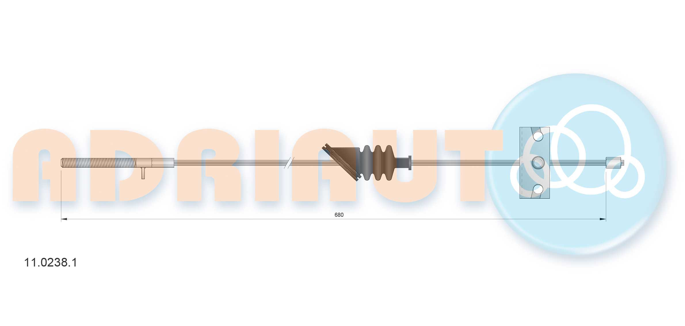 ADRIAUTO Seilzug, Feststellbremse