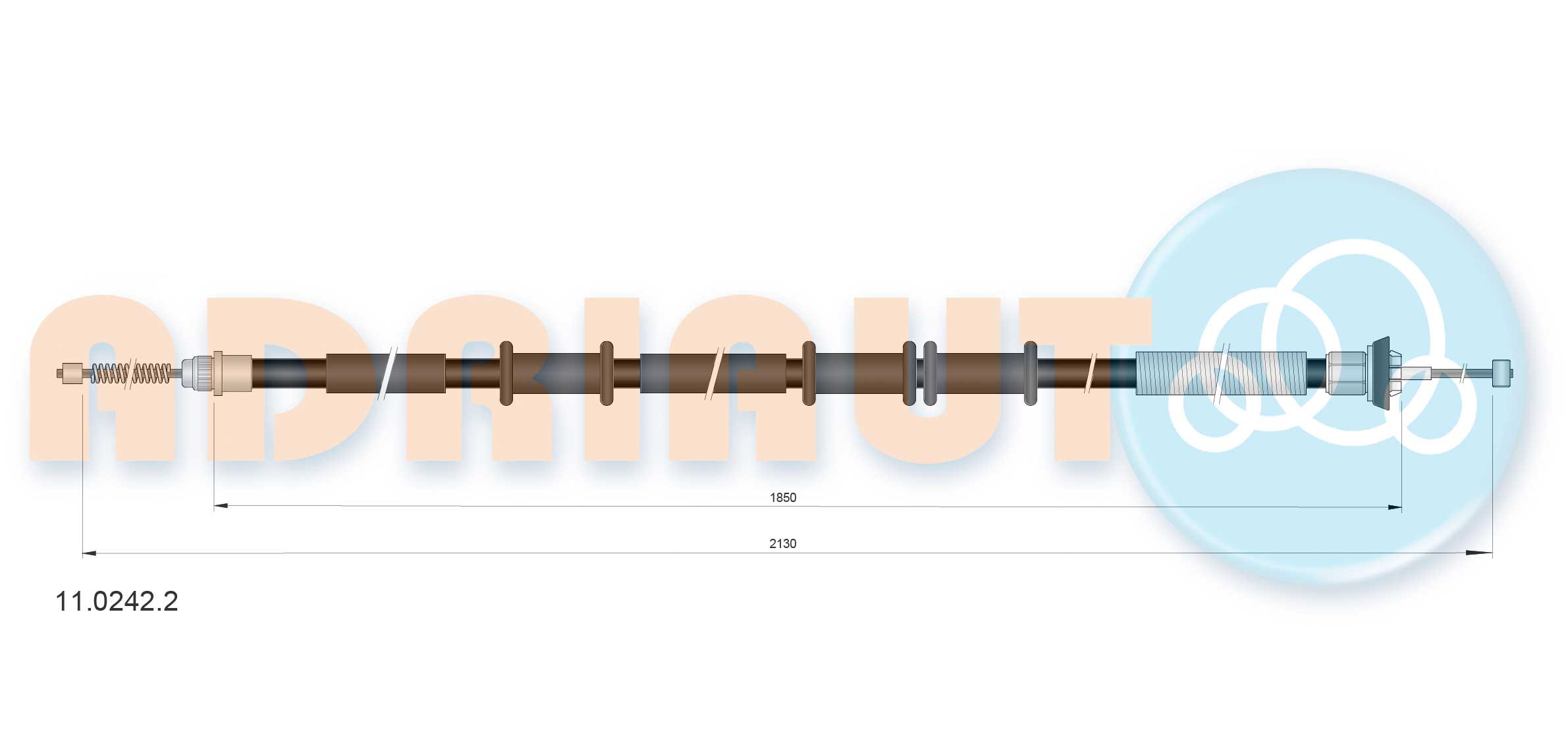 ADRIAUTO Seilzug, Feststellbremse