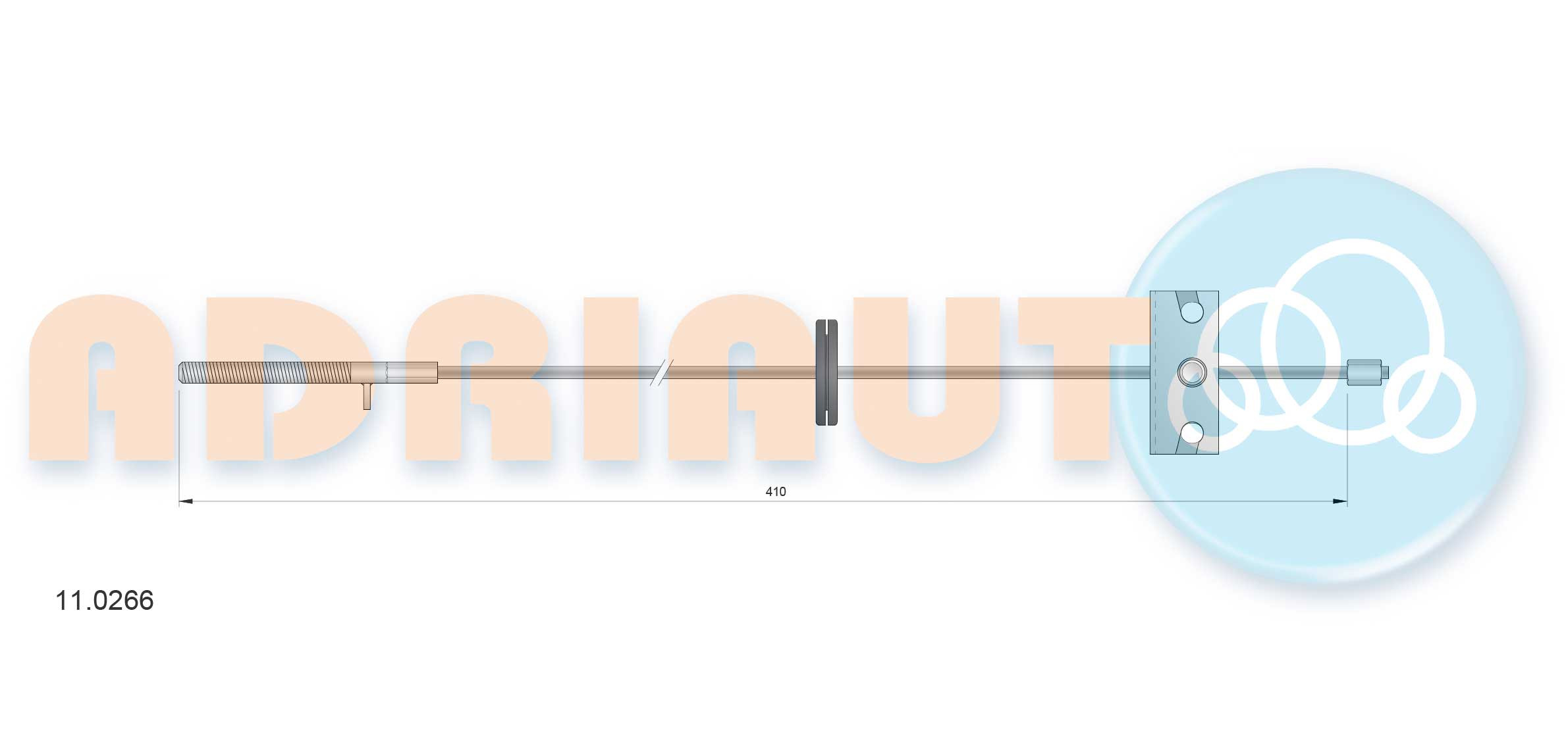 ADRIAUTO Seilzug, Feststellbremse