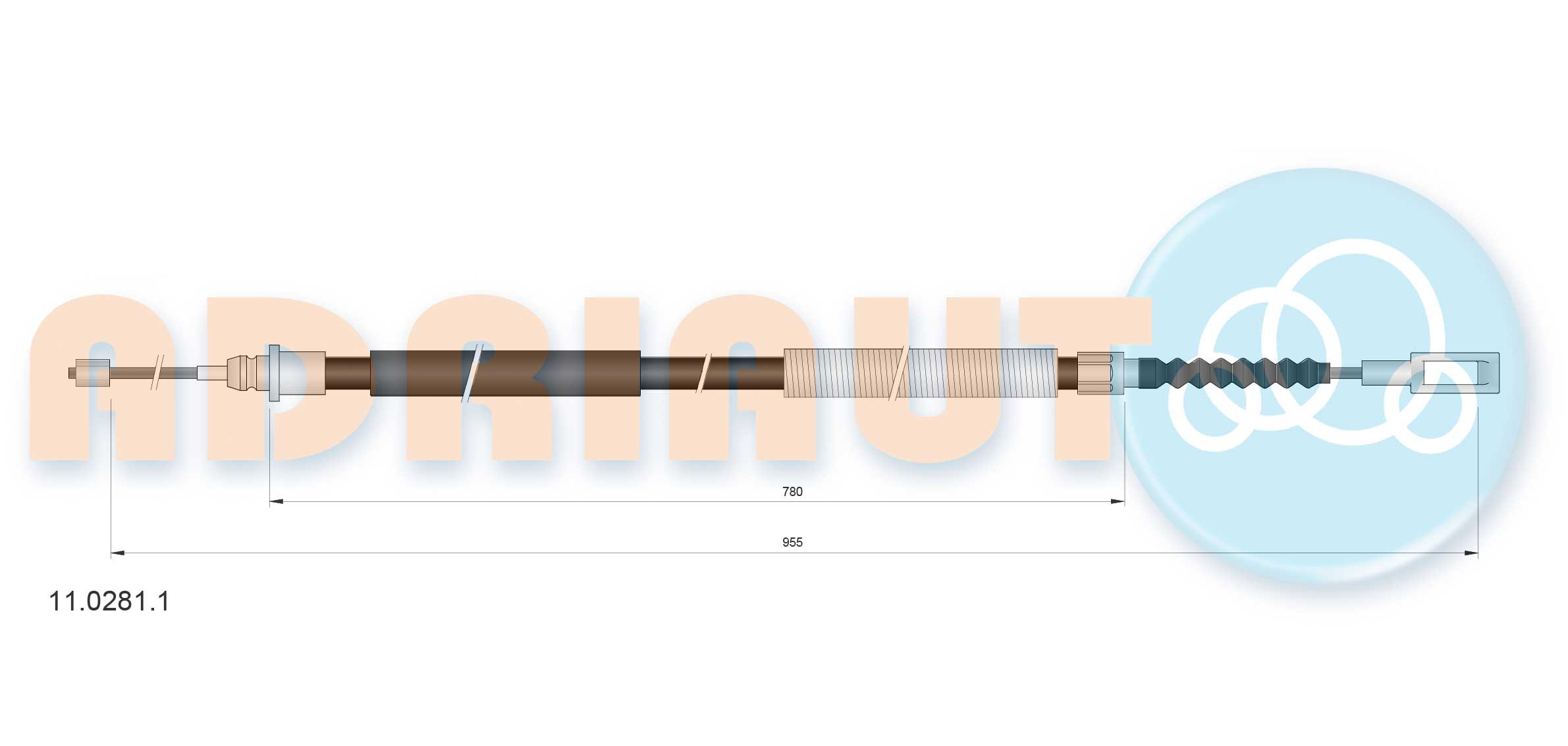 ADRIAUTO Seilzug, Feststellbremse