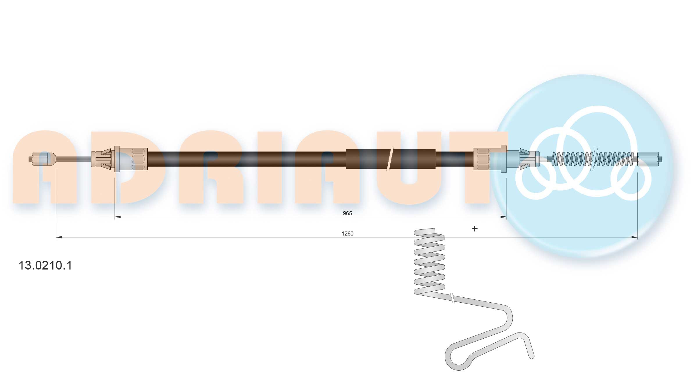 ADRIAUTO Seilzug, Feststellbremse