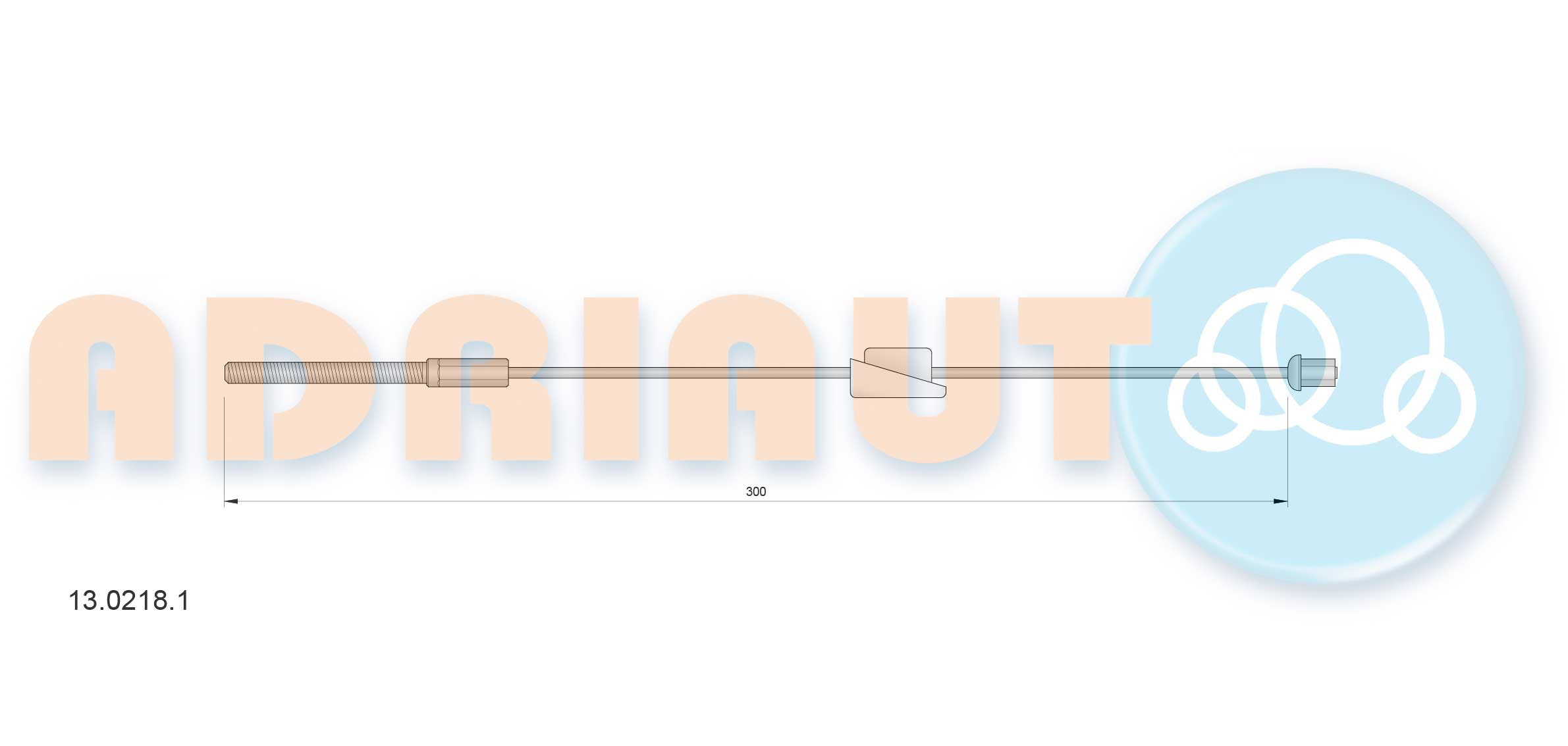 ADRIAUTO Seilzug, Feststellbremse