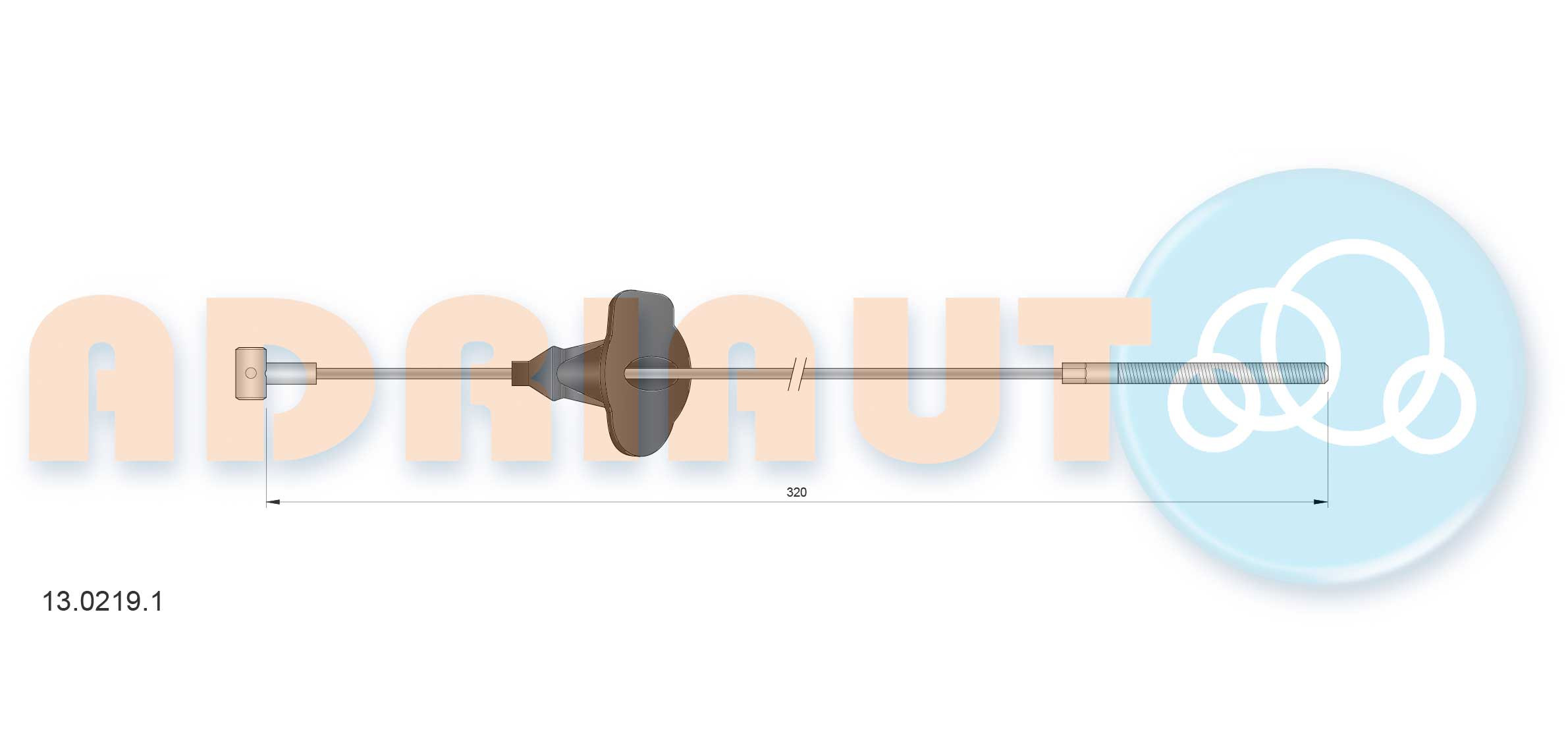 ADRIAUTO Seilzug, Feststellbremse