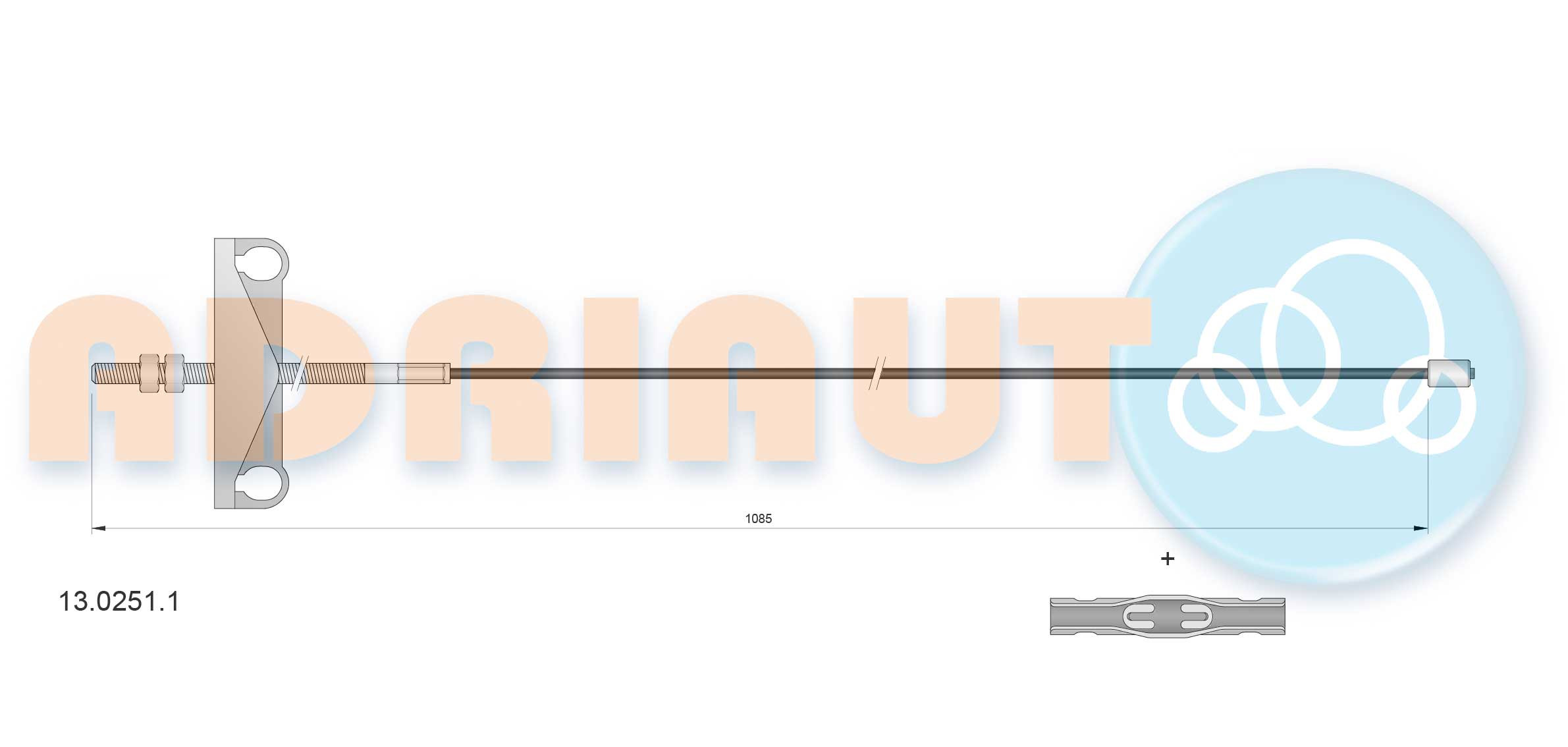 ADRIAUTO Seilzug, Feststellbremse