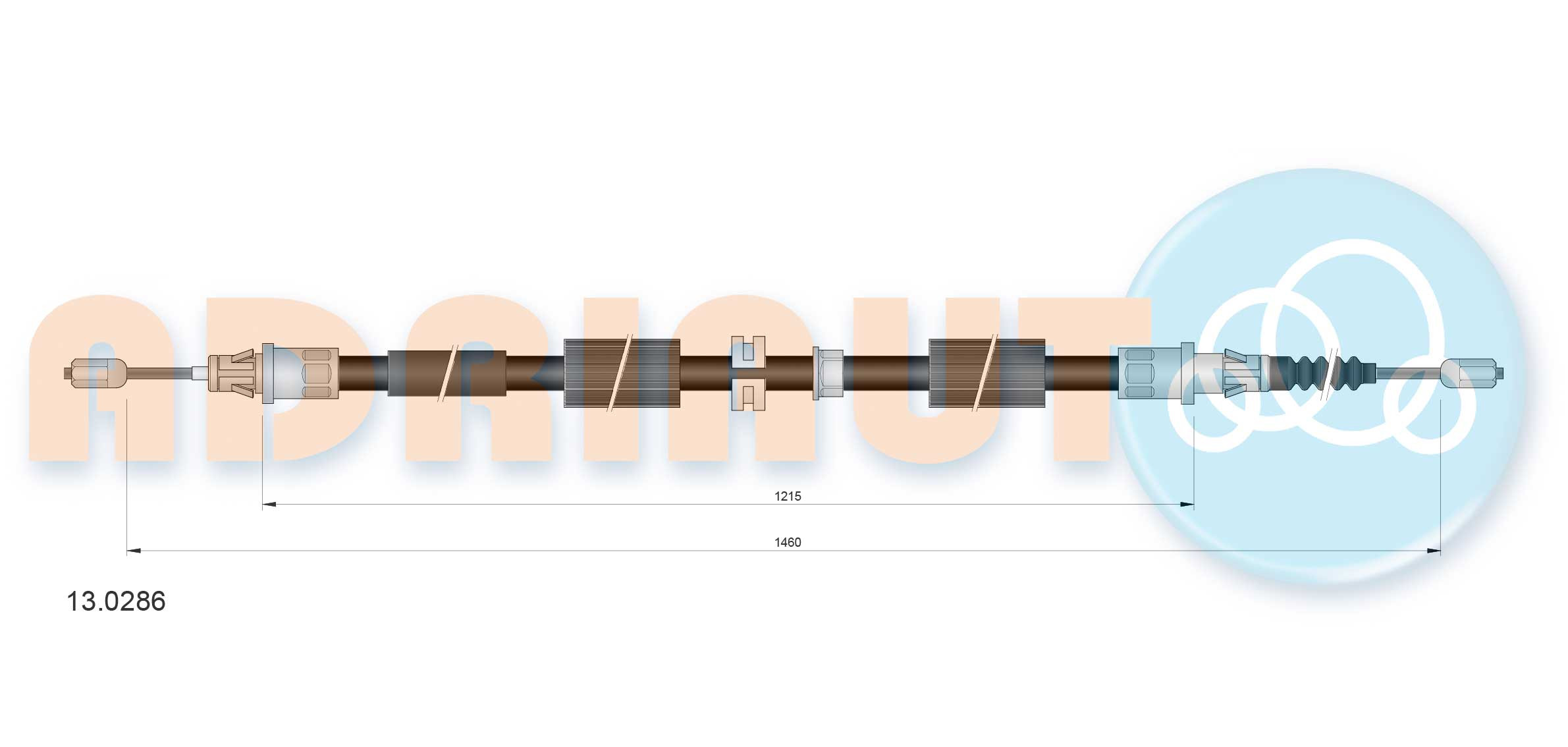 ADRIAUTO Seilzug, Feststellbremse