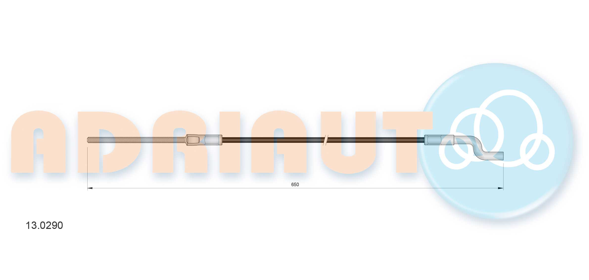 ADRIAUTO Seilzug, Feststellbremse