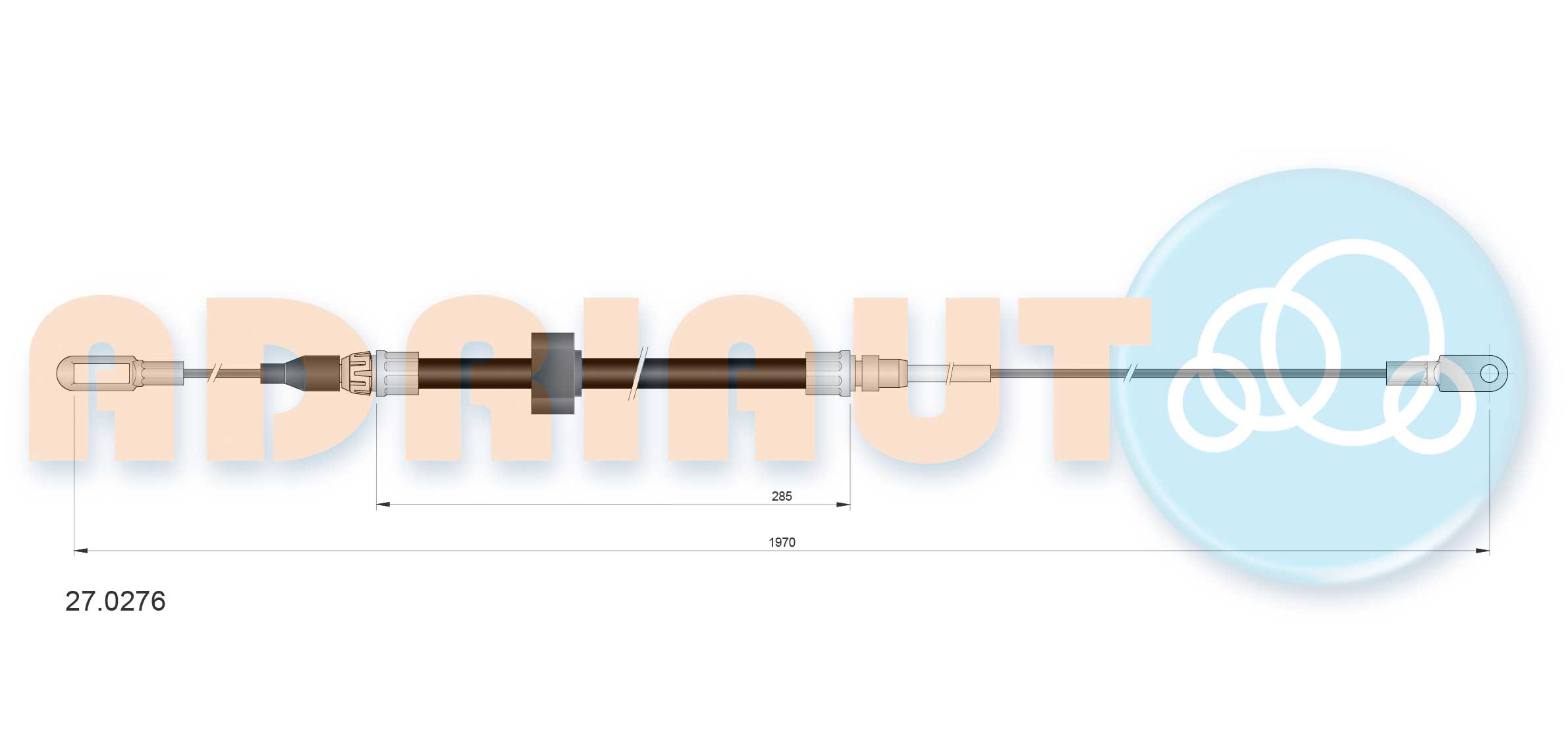 ADRIAUTO Seilzug, Feststellbremse