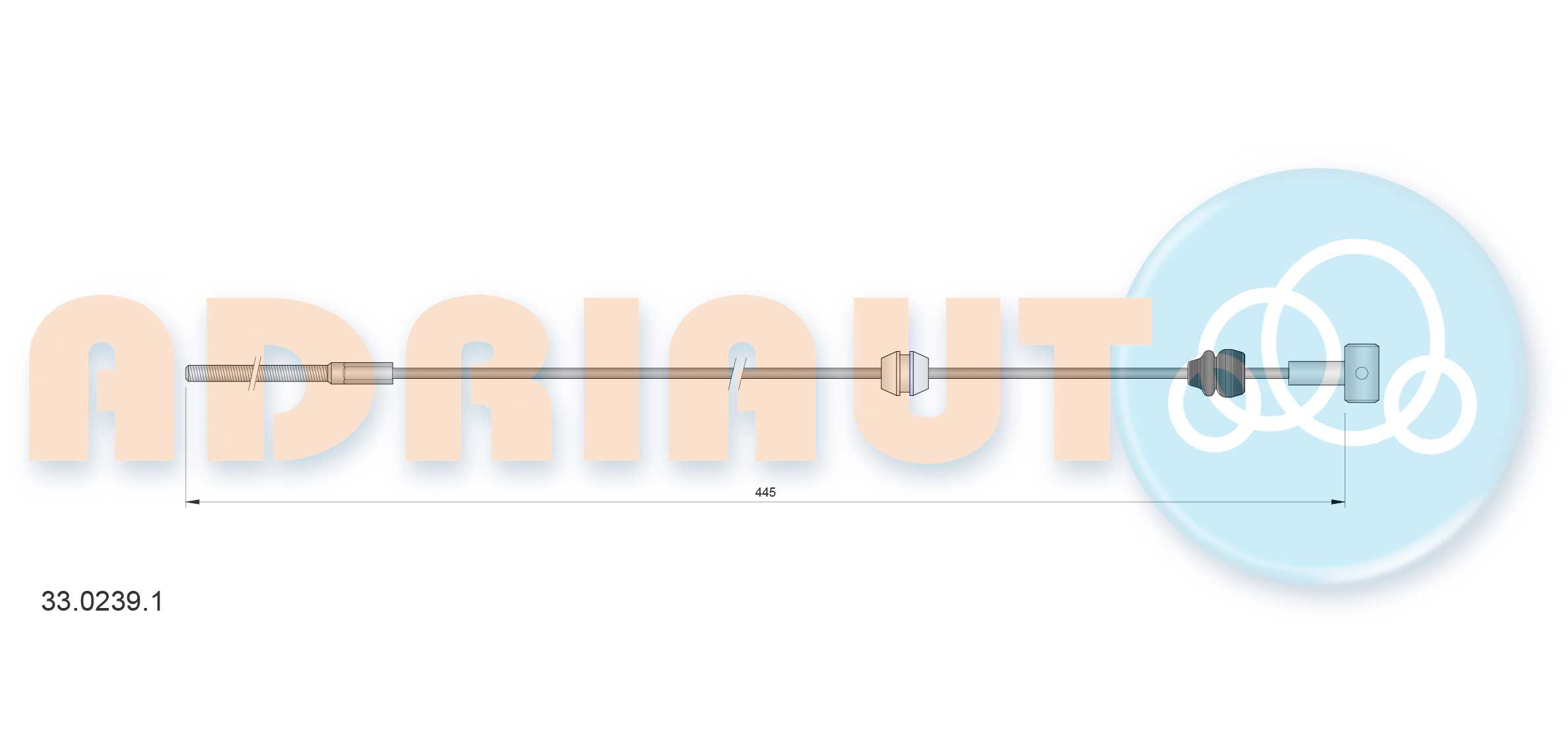 ADRIAUTO Seilzug, Feststellbremse