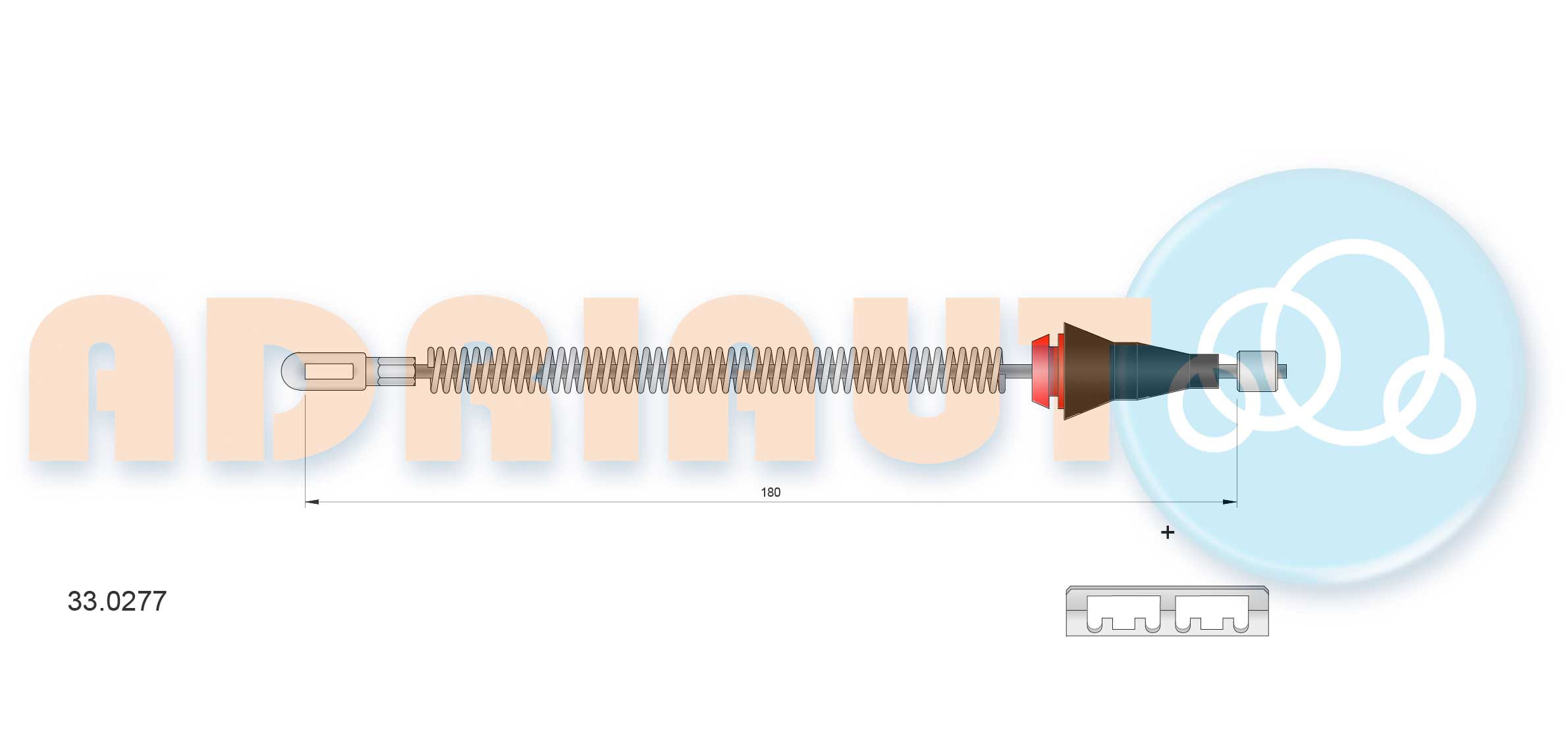 ADRIAUTO Seilzug, Feststellbremse