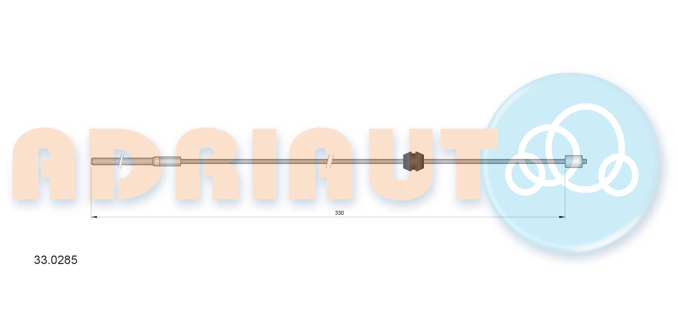 ADRIAUTO Seilzug, Feststellbremse