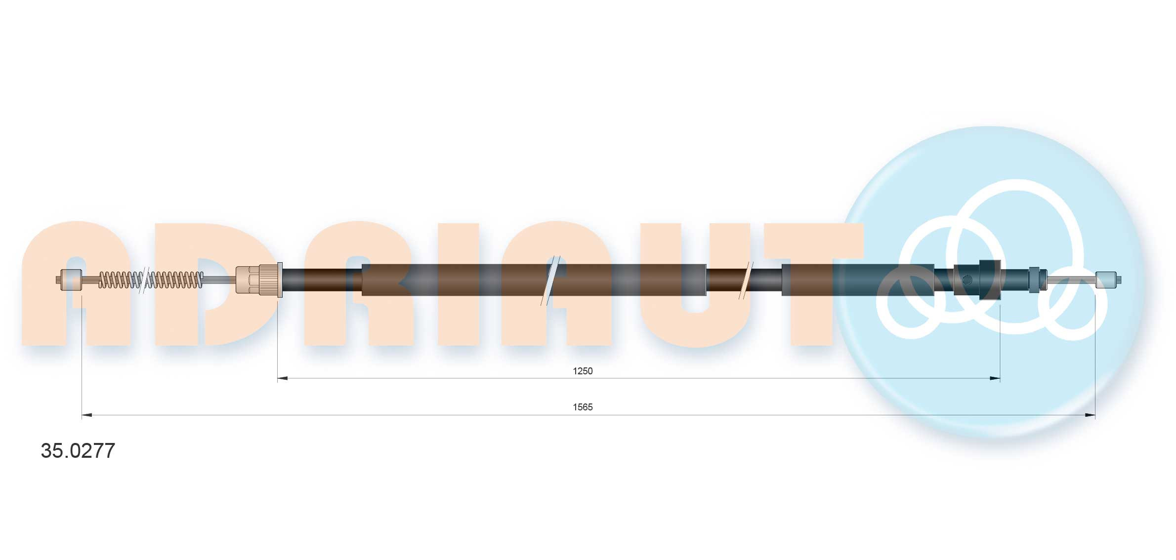 ADRIAUTO Seilzug, Feststellbremse