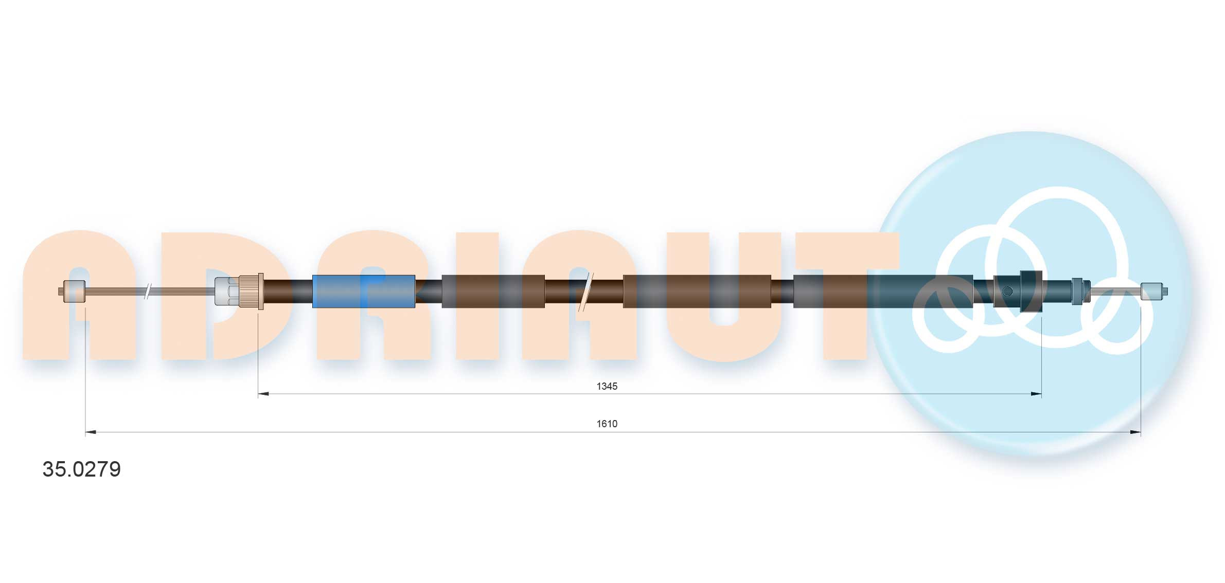 ADRIAUTO Seilzug, Feststellbremse