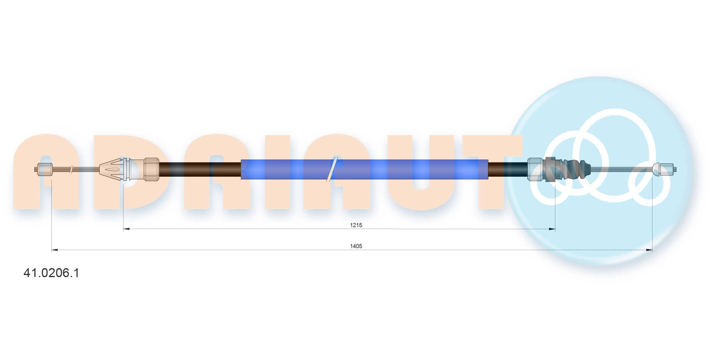 ADRIAUTO Seilzug, Feststellbremse
