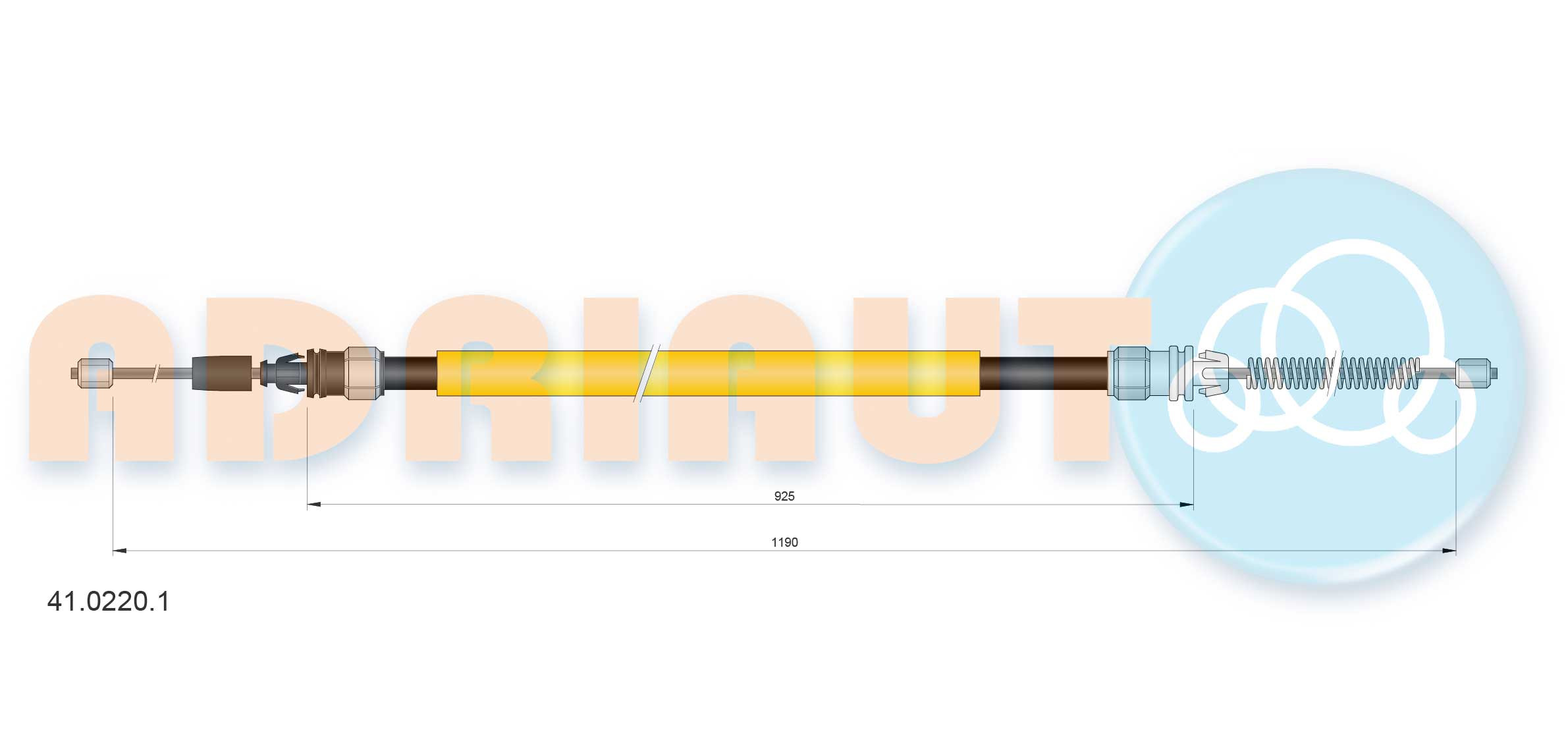 ADRIAUTO Seilzug, Feststellbremse