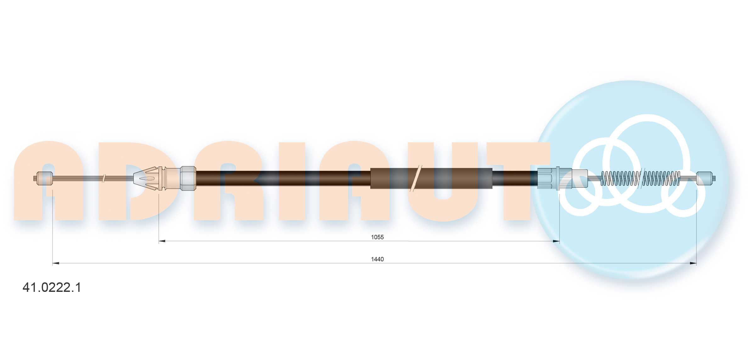 ADRIAUTO Seilzug, Feststellbremse
