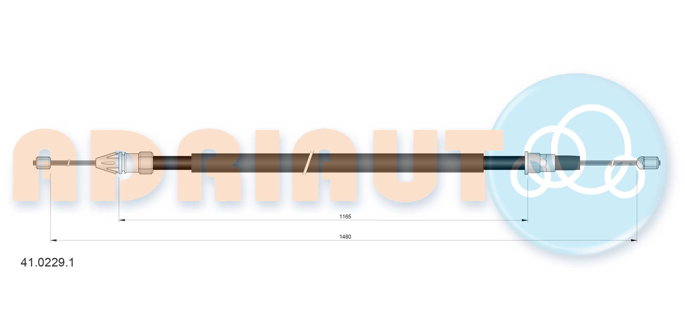 ADRIAUTO Seilzug, Feststellbremse