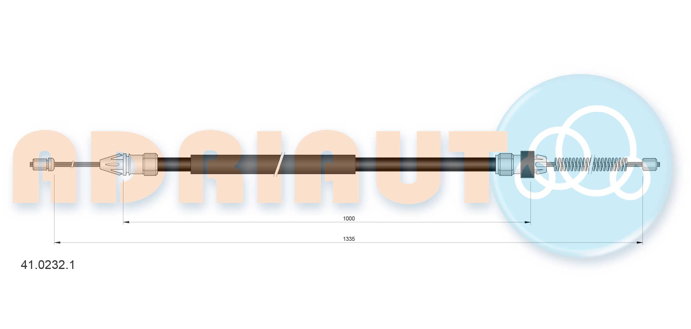 ADRIAUTO Seilzug, Feststellbremse
